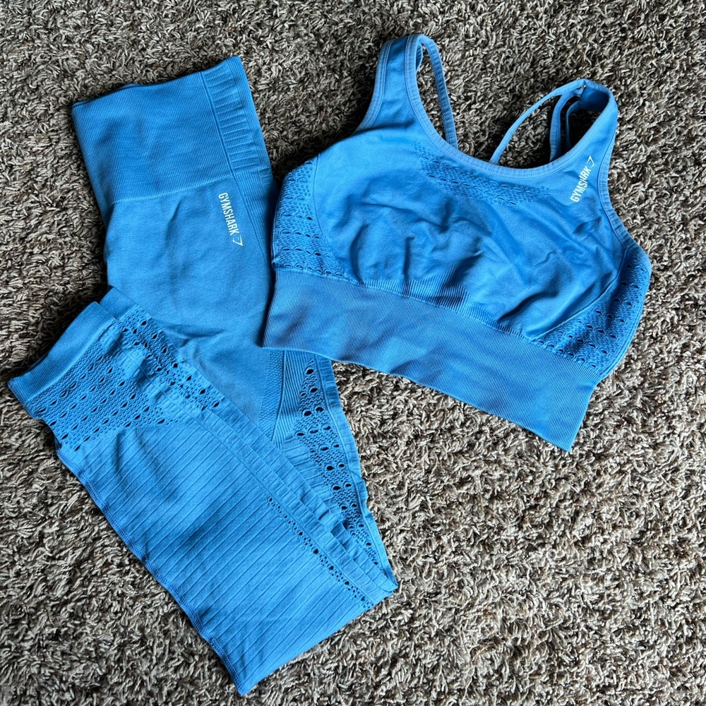 Blue GymShark Set